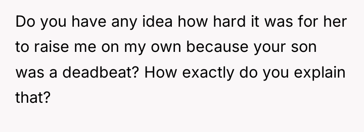 Do you have any idea how hard it was for...