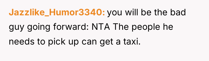 Jazzlike_Humor3340 you will be the bad guy going forward: NTA...