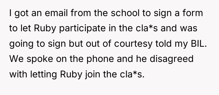 I got an email from the school to sign a...