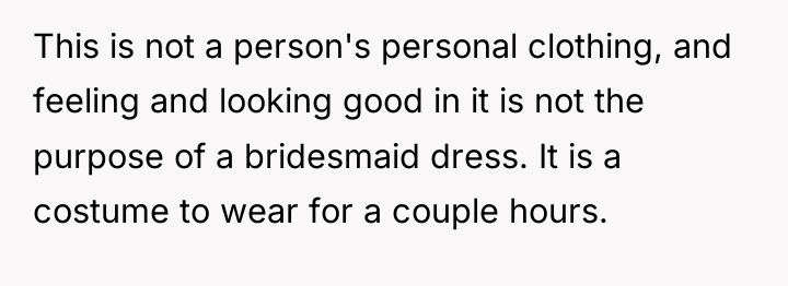This is not a person's personal clothing, and feeling and...