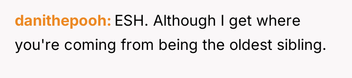 danithepooh ESH. Although I get where you're coming from being...