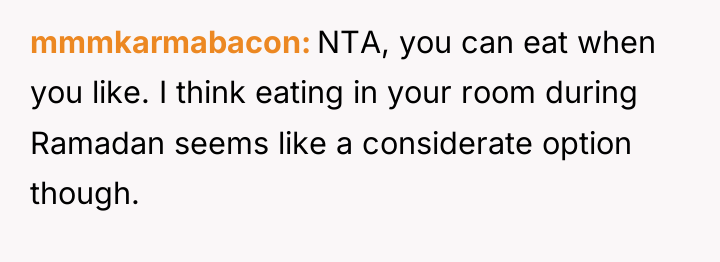 mmmkarmabacon NTA, you can eat when you like. I think...