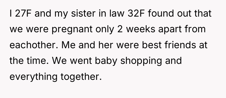 I 27F and my sister in law 32F found out...