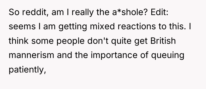 So reddit, am I really the a*shole? Edit: seems I...