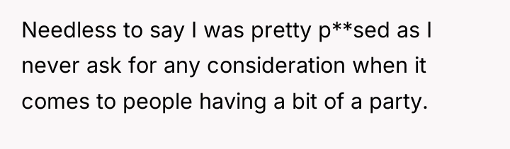 Needless to say I was pretty p**sed as I never...