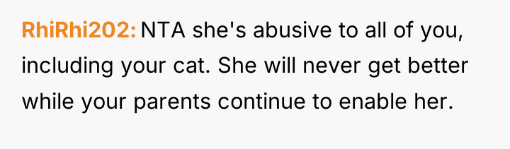 RhiRhi202 NTA she's abusive to all of you, including your...