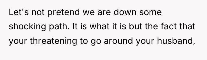 Let's not pretend we are down some shocking path. It...