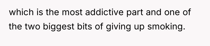 which is the most addictive part and one of the...
