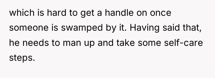 which is hard to get a handle on once someone...