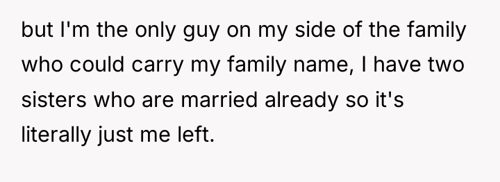but I'm the only guy on my side of the...