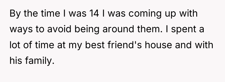 By the time I was 14 I was coming up...