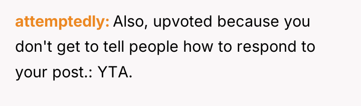attemptedly Also, upvoted because you don't get to tell people...