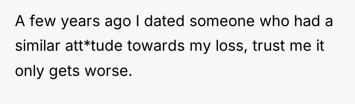 A few years ago I dated someone who had a...