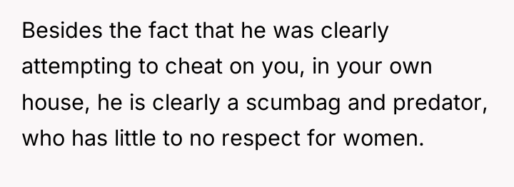 Besides the fact that he was clearly attempting to cheat...