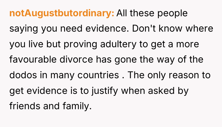 notAugustbutordinary All these people saying you need evidence. Don't know...