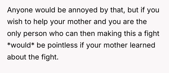 Anyone would be annoyed by that, but if you wish...