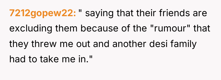 7212gopew22 " saying that their friends are excluding them because...