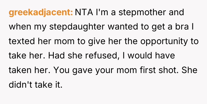 greekadjacent NTA I'm a stepmother and when my stepdaughter wanted...