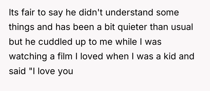 Its fair to say he didn't understand some things and...