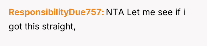 ResponsibilityDue757 NTA Let me see if i got this straight,