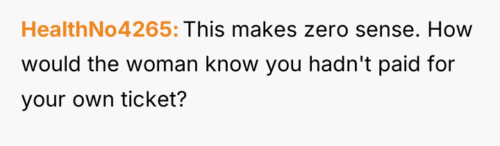 HealthNo4265 This makes zero sense. How would the woman know...