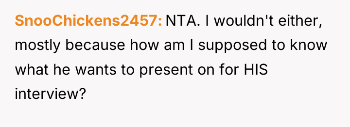 SnooChickens2457 NTA. I wouldn't either, mostly because how am I...