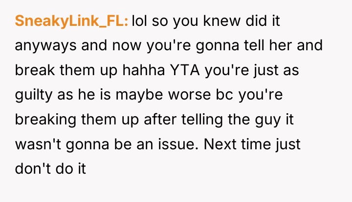 SneakyLink_FL lol so you knew did it anyways and now...