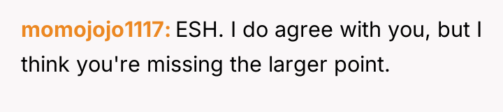 momojojo1117 ESH. I do agree with you, but I think...