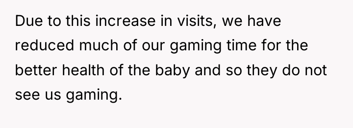 Due to this increase in visits, we have reduced much...