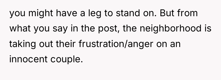you might have a leg to stand on. But from...