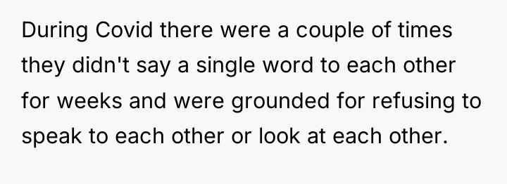 During Covid there were a couple of times they didn't...