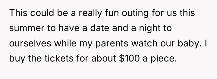 This could be a really fun outing for us this...