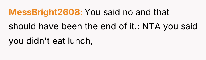 MessBright2608 You said no and that should have been the...
