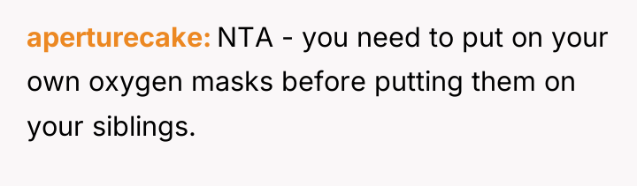 aperturecake NTA - you need to put on your own...