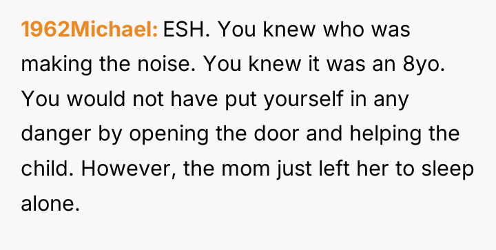 1962Michael ESH. You knew who was making the noise. You...