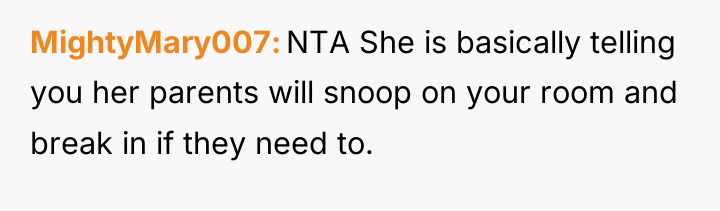 MightyMary007 NTA She is basically telling you her parents will...
