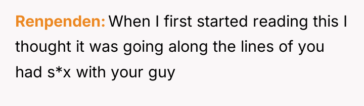 Renpenden When I first started reading this I thought it...