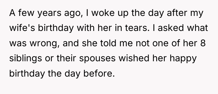 A few years ago, I woke up the day after...