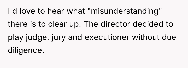 I'd love to hear what "misunderstanding" there is to clear...
