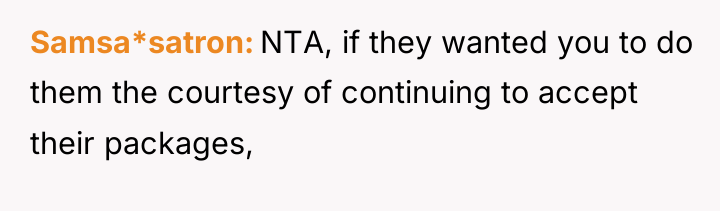 Samsa*satron NTA, if they wanted you to do them the...