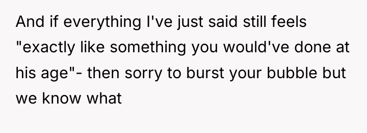And if everything I've just said still feels "exactly like...