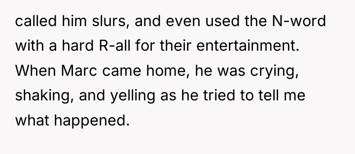 called him slurs, and even used the N-word with a...