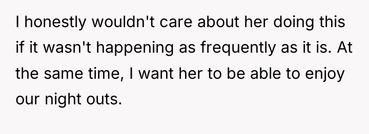 I honestly wouldn't care about her doing this if it...
