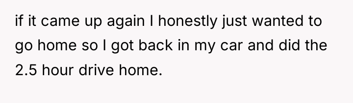 if it came up again I honestly just wanted to...