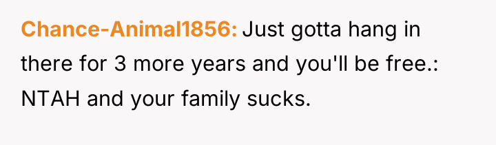 Chance-Animal1856 Just gotta hang in there for 3 more years...