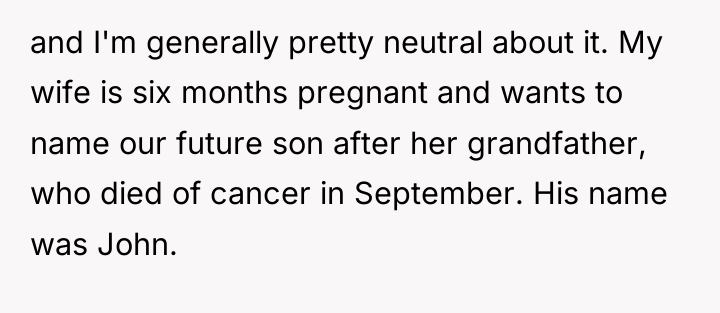 and I'm generally pretty neutral about it. My wife is...