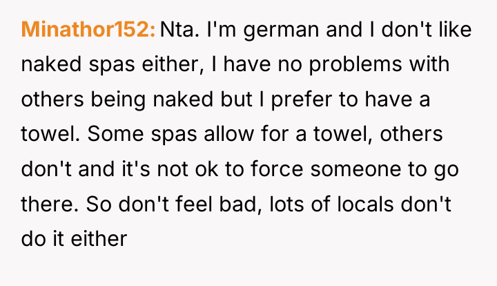 Minathor152 Nta. I'm german and I don't like naked spas...