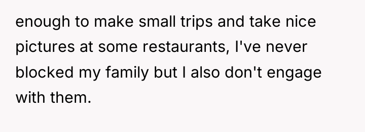 enough to make small trips and take nice pictures at...