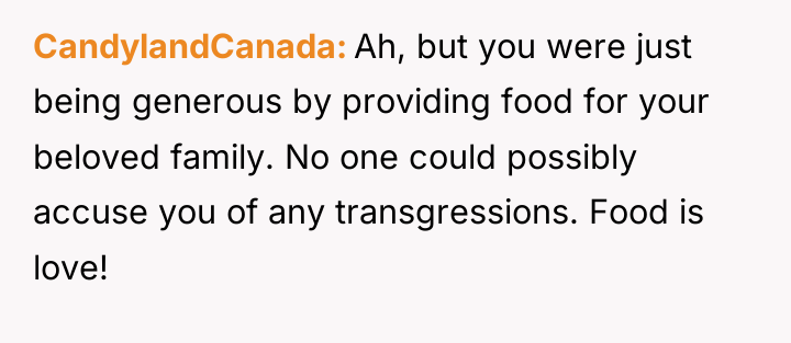 CandylandCanada Ah, but you were just being generous by providing...