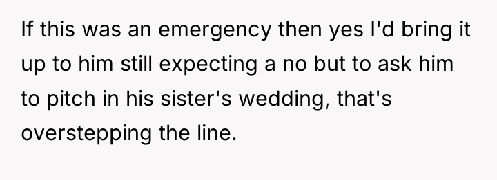 If this was an emergency then yes I'd bring it...
